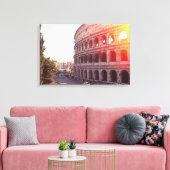 Colosseum in Rome Canvas Afdruk (Insitu (Woonkamer))