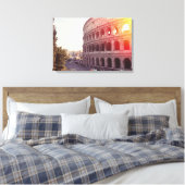 Colosseum in Rome Canvas Afdruk (Insitu (Slaapkamer))