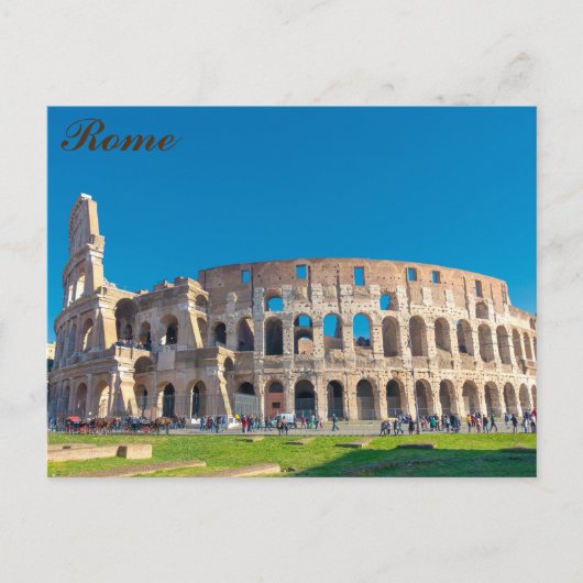 Colosseum in Rome, Italië Briefkaart (Voorkant)
