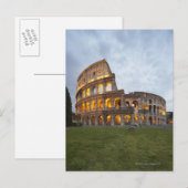 Colosseum in Rome, Italië Briefkaart (Voorkant / Achterkant)
