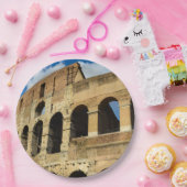 Colosseum in Rome, Italië Papieren Bordje (Feest)