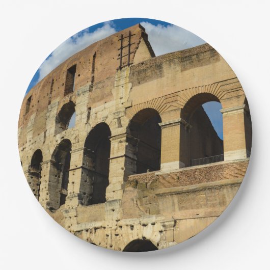 Colosseum in Rome, Italië Papieren Bordje (Voorkant)