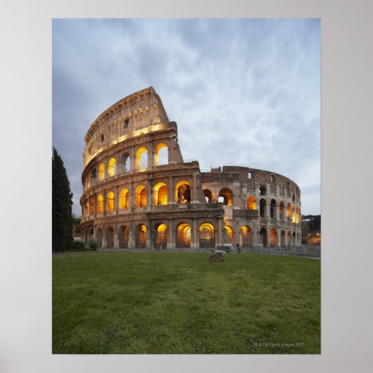 Colosseum in Rome, Italië Poster (Voorkant)
