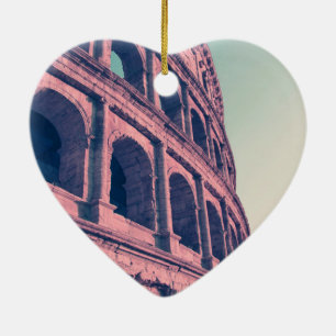 Colosseum in Rome. Monumentale driegelaagde Romein Keramisch Ornament