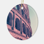 Colosseum in Rome. Monumentale driegelaagde Romein Keramisch Ornament (Links)