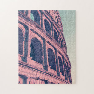 Colosseum in Rome. Monumentale driegelaagde Romein Legpuzzel