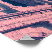 Colosseum in Rome. Monumentale driegelaagde Romein Poster (Hoek)