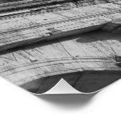 Colosseum in Rome. Monumentale Romeinse amfitheate Perfect Poster (Hoek)