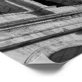 Colosseum in Rome. Monumentale Romeinse amfitheate Poster (Hoek)