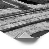 Colosseum in Rome. Monumentale Romeinse amfitheate Poster (Hoek)