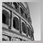 Colosseum in Rome. Monumentale Romeinse amfitheate Poster (Voorkant)