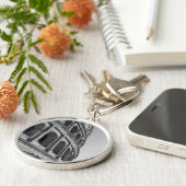 Colosseum in Rome. Monumentale Romeinse amfitheate Sleutelhanger (Zijkant)