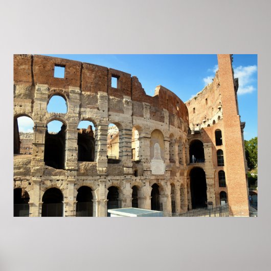 Colosseum in Rome Poster (Voorkant)