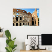 Colosseum in Rome Poster (Thuiskantoor)