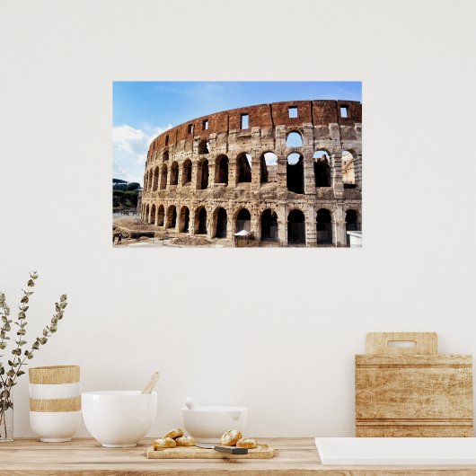 Colosseum in Rome Poster (Keuken)