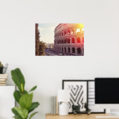 Colosseum in Rome Poster (Thuiskantoor)