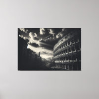 Colosseum in zwart wit - tijdloze Romeinse elegant