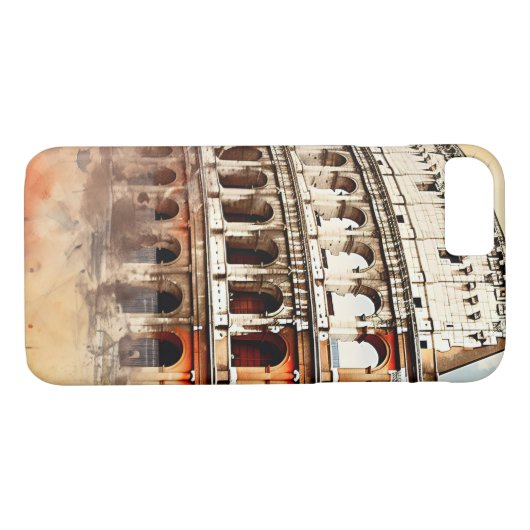 Colosseum iPhone / iPad case (Achterkant (Horizontaal))