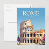 Colosseum Italië Briefkaart (Voorkant / Achterkant)