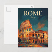 Colosseum Italië Briefkaart (Voorkant / Achterkant)