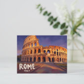 Colosseum Italië Briefkaart (Staand voorkant)