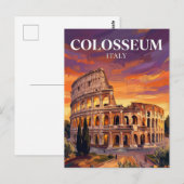 Colosseum Italië Briefkaart (Voorkant / Achterkant)