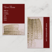 COLOSSEUM Klassieke architectuur, Architect Brown Visitekaartje (Voorkant / Achterkant)