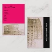 COLOSSEUM Klassieke architectuur, architect Fuchsi Visitekaartje (Voorkant / Achterkant)