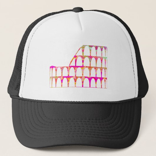 Colosseum - Kleurstructuur Trucker Pet (Voorkant)