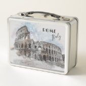Colosseum Metal Lunch Box – Rome Italië (Achterkant)