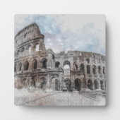  Colosseum muurplaquette – Rome Italië Reizen Fotoplaat (Voorkant)
