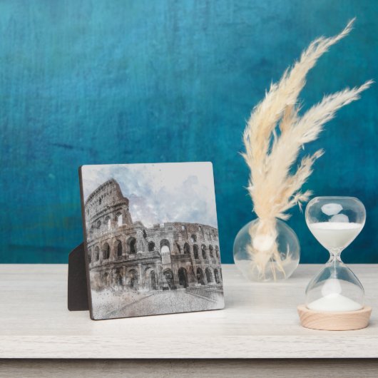  Colosseum muurplaquette – Rome Italië Reizen Fotoplaat (Insitu)