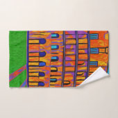 Colosseum pop kunstschilderkunst handdoek (Handdoek)