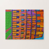 Colosseum pop kunstschilderkunst legpuzzel (Horizontaal)