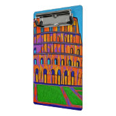 Colosseum pop kunstschilderkunst mini klembord (Angled2)