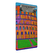 Colosseum pop kunstschilderkunst mini klembord (Schuin)