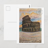 Colosseum Postcard Briefkaart (Voorkant / Achterkant)