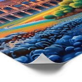 Colosseum print, waarde Poster papier (mat) (Hoek)