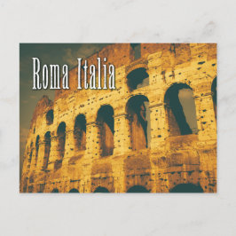 colosseum roma italia briefkaart