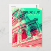 Colosseum Roma Italië Briefkaart (Voorkant / Achterkant)
