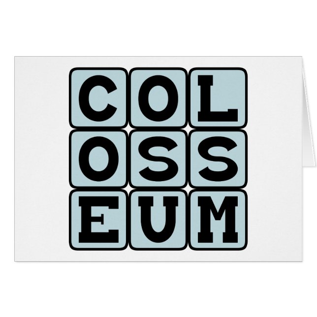 Colosseum, Roman Forum (Voorkant Horizontaal)