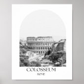 Colosseum Rome Arch Fotoprint Poster (Voorkant)