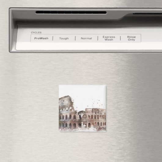 Colosseum Rome Art Magnet (Insitu (Vaatwasser))