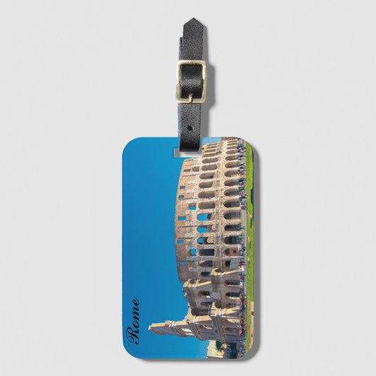 Colosseum, Rome Bagagelabel (Voorkant (verticaal))