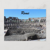 Colosseum-Rome Briefkaart (Voorkant)