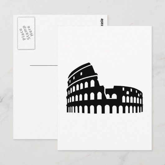 Colosseum Rome Briefkaart (Voorkant / Achterkant)