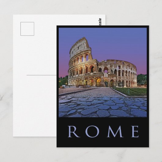 Colosseum, Rome Briefkaart (Voorkant / Achterkant)