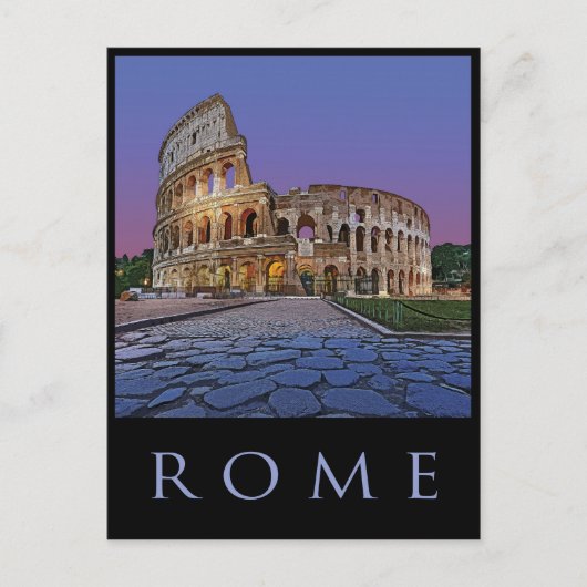 Colosseum, Rome Briefkaart (Voorkant)