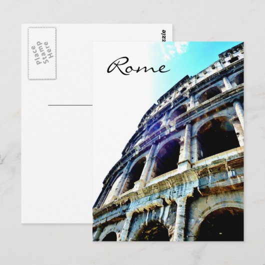 Colosseum, Rome, Briefkaart (Voorkant / Achterkant)