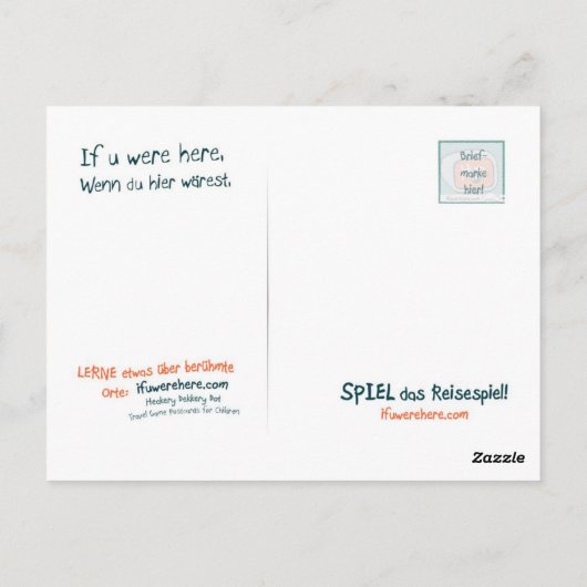 Colosseum - Rome Briefkaart (Achterkant)